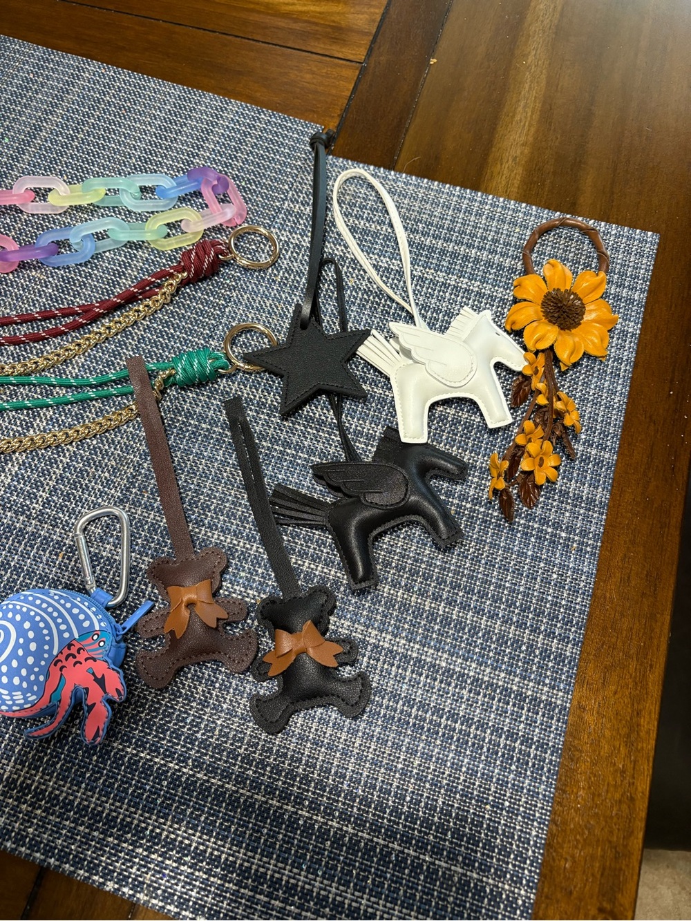 Colorful Assorted Bag Charms and Keychains - Multicolor - Picture 4 of 4